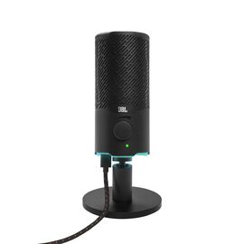 JBL Quantum Stream - Black - Dual pattern premium USB microphone for streaming, recording and gaming - Hero JBL Quantum Stream - Black - Dual pattern premium USB microphone for streaming, recording and gaming - Hero